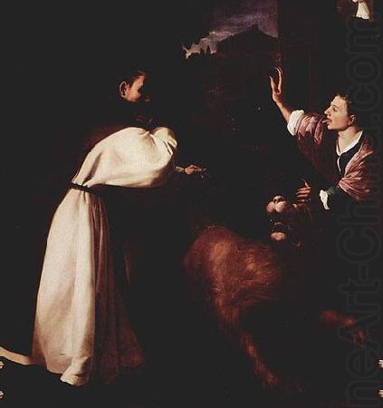 Versuchung des Fra Diego de Orgaz, Francisco de Zurbaran